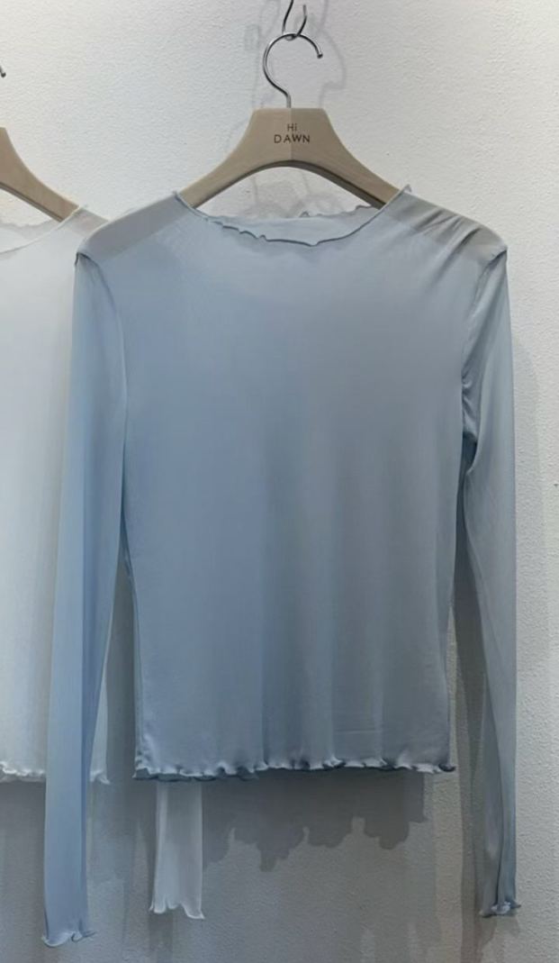 ATTIC韓國東大門直郵女士新款熱賣推薦休閑時尚長袖T恤透明ATTIC長袖T恤圖色3