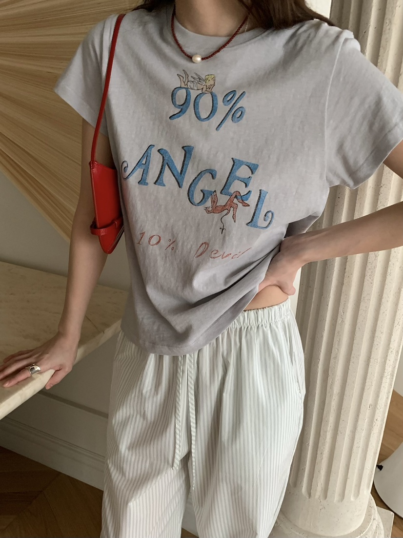 PEBBLE韓國直郵實拍女士新品人氣職業熱賣推薦26春夏時尚T恤PEBBLET恤