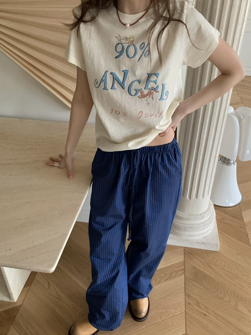 PEBBLE韓國直郵實拍女士新品人氣職業熱賣推薦26春夏時尚T恤PEBBLET恤