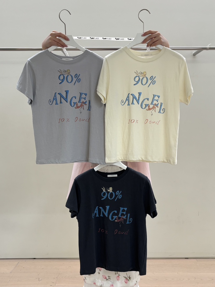 PEBBLE韓國直郵實拍女士新品人氣職業熱賣推薦26春夏時尚T恤PEBBLET恤