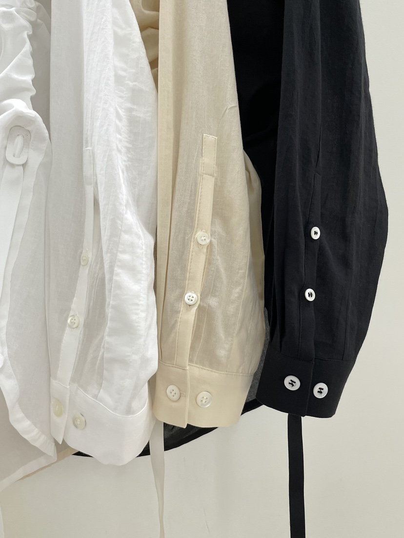 PEBBLE韓國直郵女士新品人氣休閑推薦熱賣襯衫蕾絲衫棉質PEBBLE襯衫/蕾絲衫