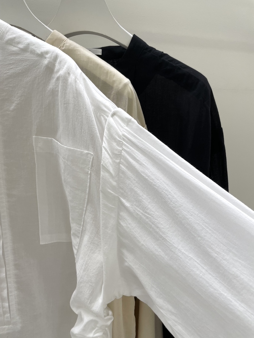 PEBBLE韓國直郵女士新品人氣休閑推薦熱賣襯衫蕾絲衫棉質PEBBLE襯衫/蕾絲衫