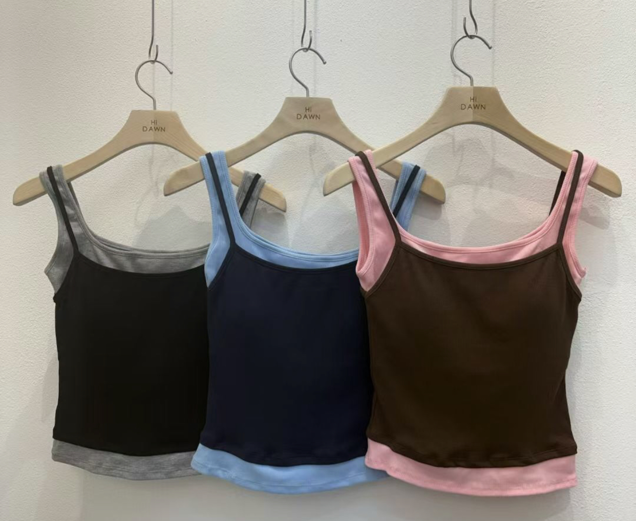 ATTIC韓國直郵女士新品26春夏時尚職業熱賣人氣吊帶背心條紋ATTIC吊帶/背心圖色1左一色