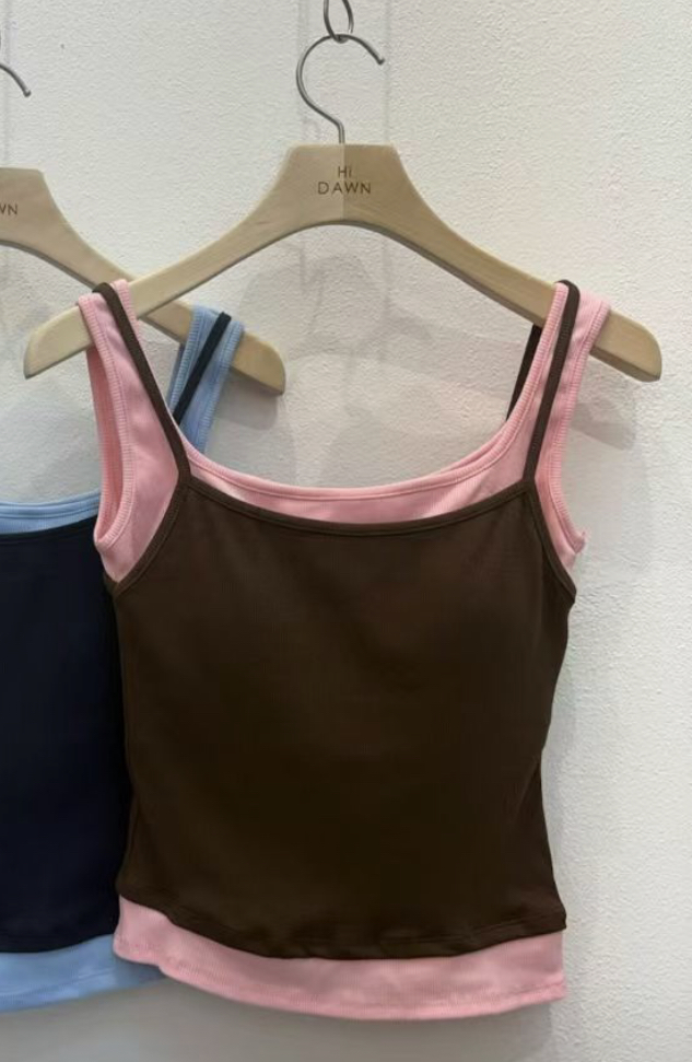 ATTIC韓國直郵女士新品26春夏時尚職業熱賣人氣吊帶背心條紋ATTIC吊帶/背心圖色3