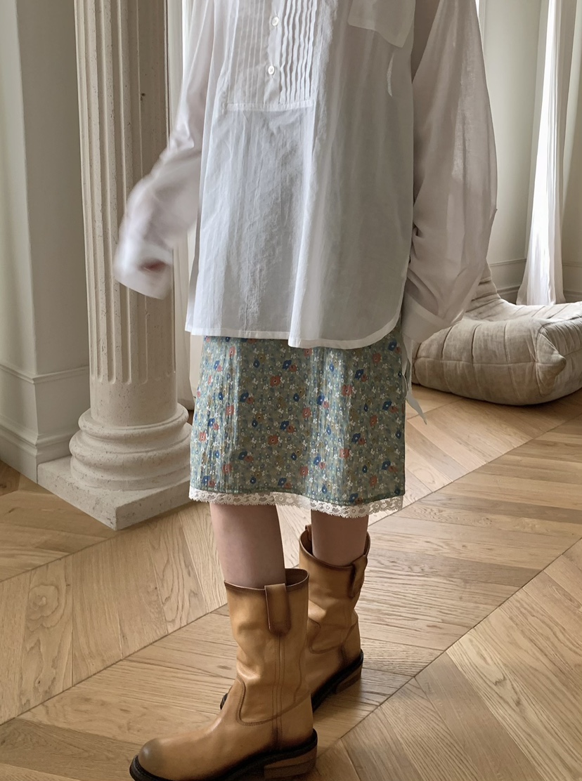 PEBBLE韓國代購女士新品26春夏職業熱賣人氣半身裙中短裙PEBBLE半身裙/中短裙