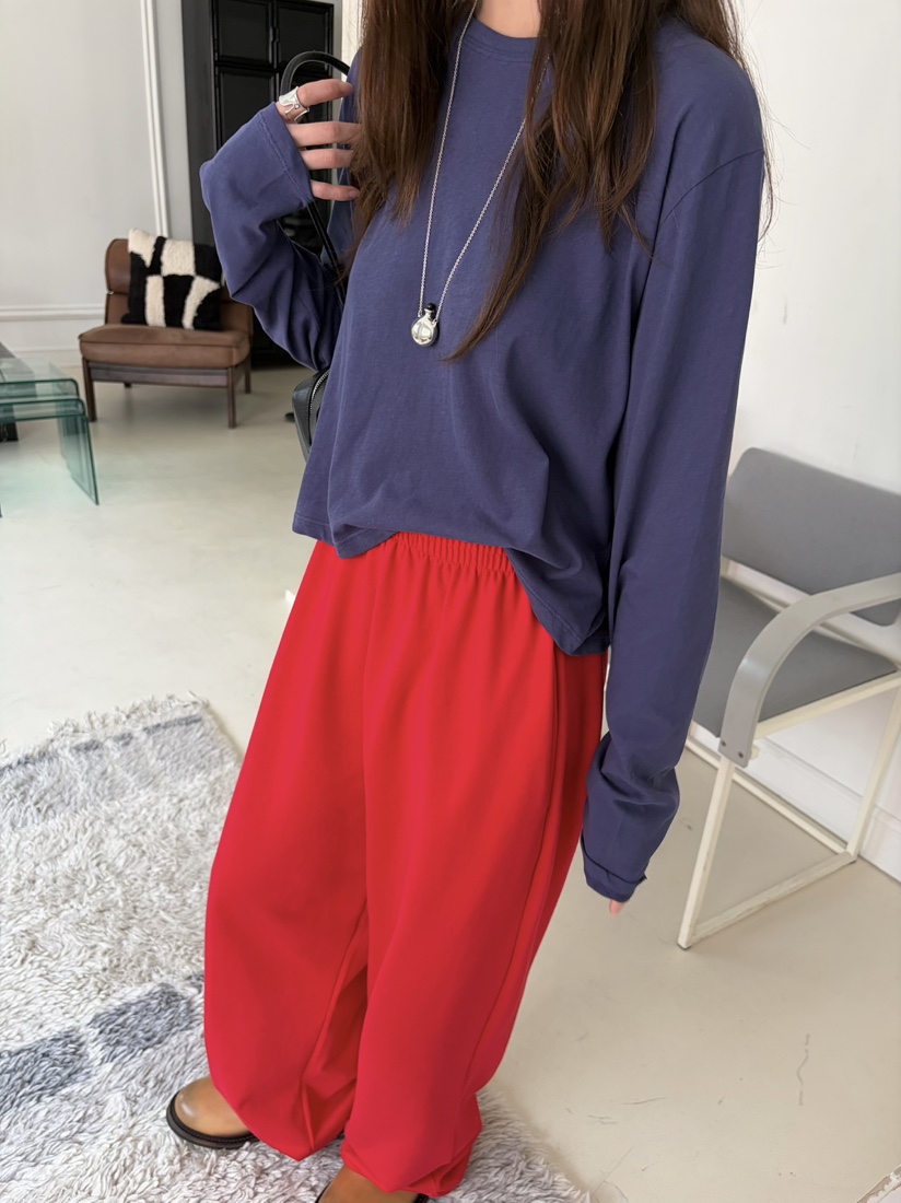 PEBBLE韓國代購女士新款職業人氣推薦時尚休閑熱賣長袖T恤PEBBLE長袖T恤