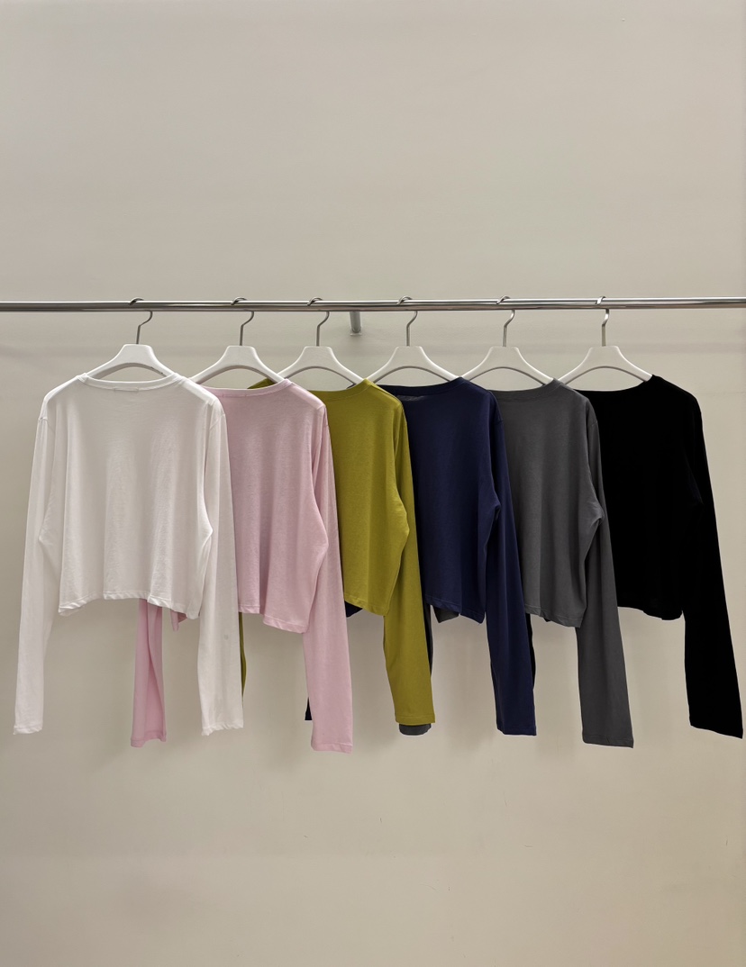 PEBBLE韓國代購女士新款職業人氣推薦時尚休閑熱賣長袖T恤PEBBLE長袖T恤