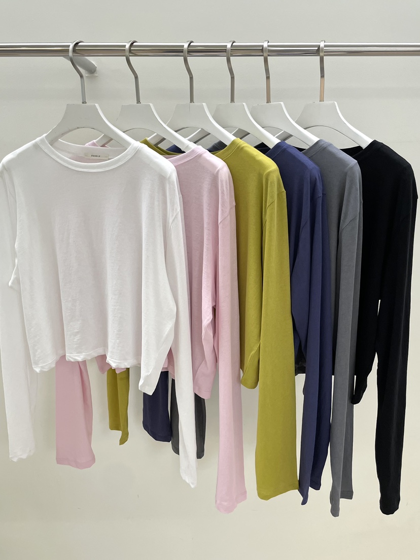 PEBBLE韓國代購女士新款職業人氣推薦時尚休閑熱賣長袖T恤PEBBLE長袖T恤