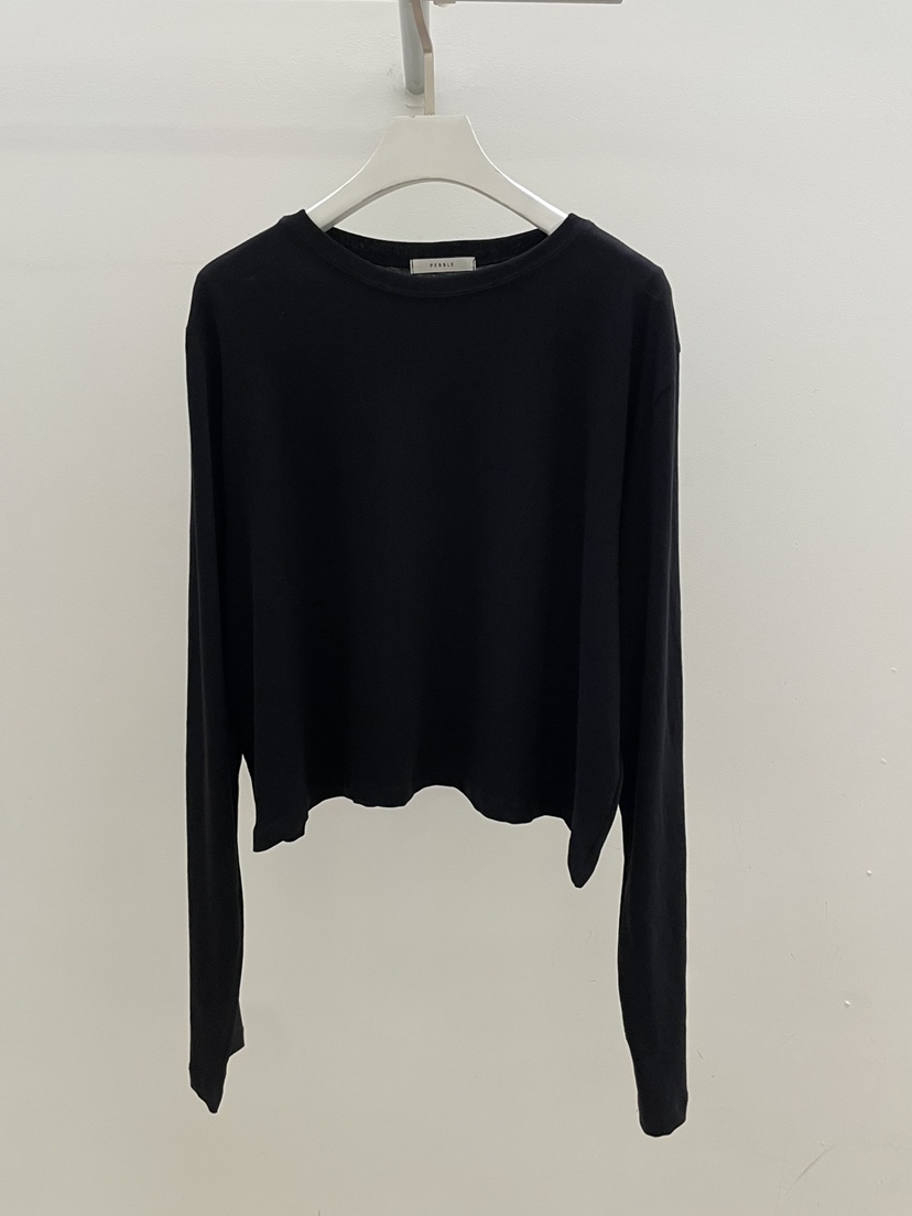 PEBBLE韓國代購女士新款職業人氣推薦時尚休閑熱賣長袖T恤PEBBLE長袖T恤圖色6