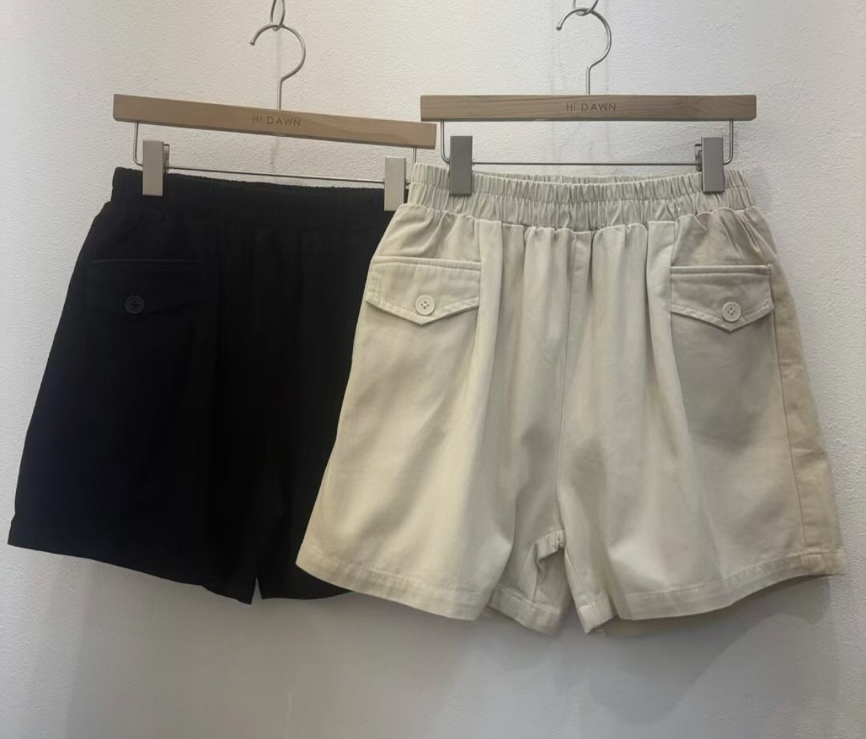 ATTIC韓國直郵實拍女裝新款推薦時尚熱賣26春夏休閑短褲口袋ATTIC短褲圖色1左一色