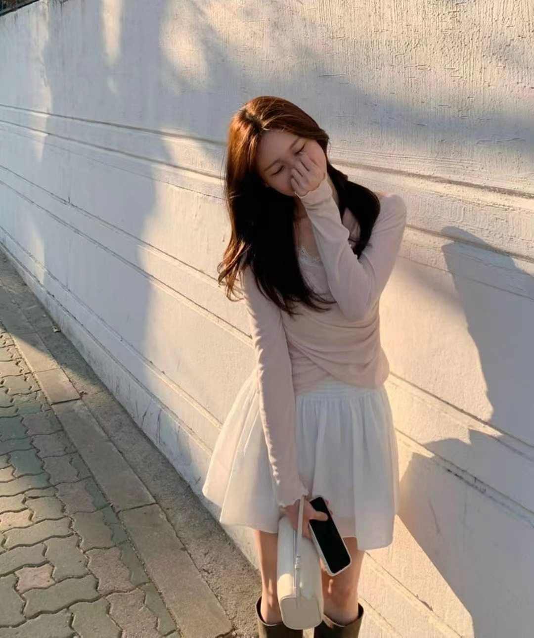 AFARRIER韓國代購女裝新品熱賣26春夏時尚推薦職業長袖T恤AFARRIER長袖T恤