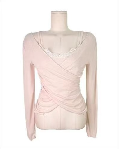 AFARRIER韓國代購女裝新品熱賣26春夏時尚推薦職業長袖T恤AFARRIER長袖T恤圖色2