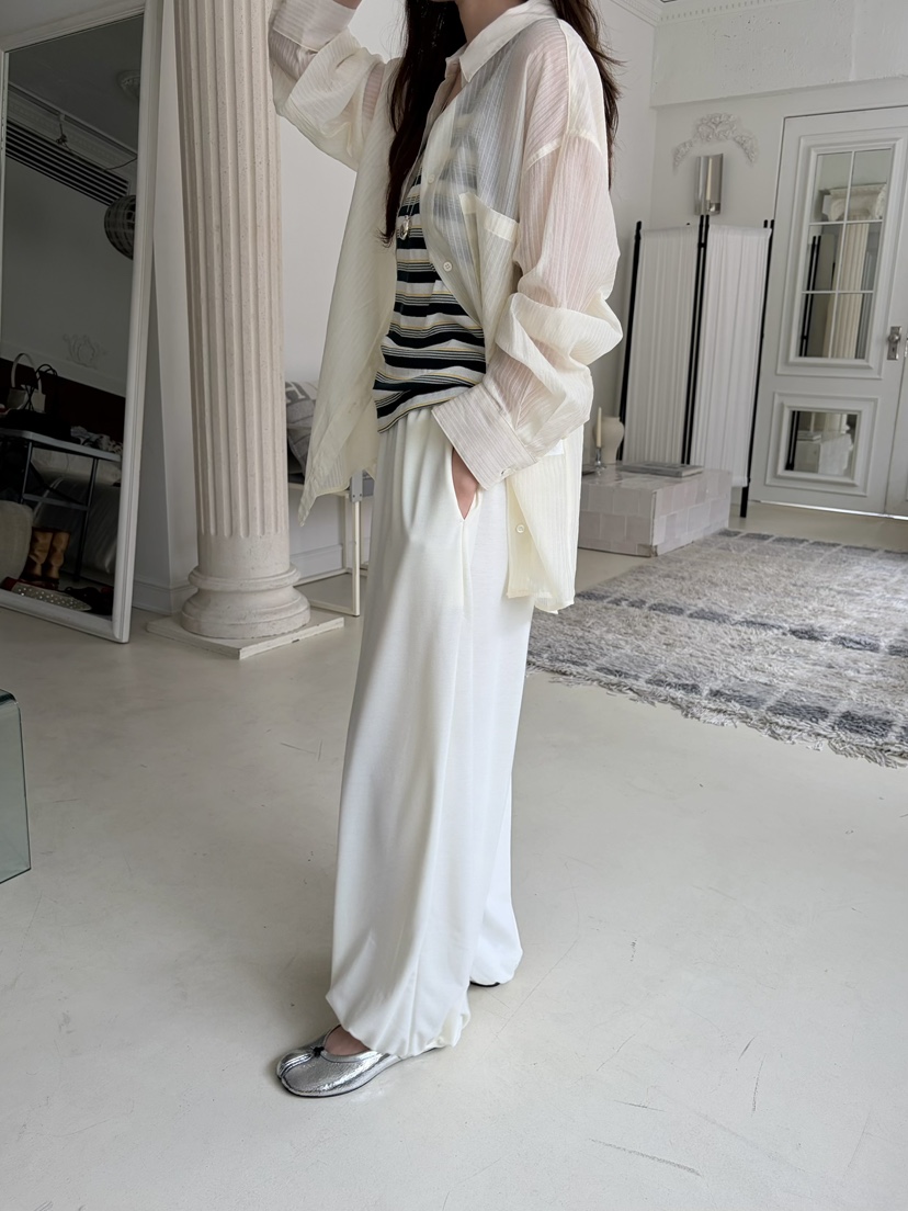 PEBBLE韓國直郵實拍女士新品熱賣時尚人氣休閑推薦休閑褲PEBBLE休閑褲