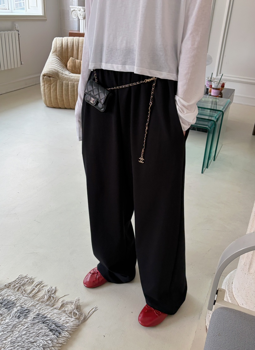 PEBBLE韓國直郵實拍女士新品熱賣時尚人氣休閑推薦休閑褲PEBBLE休閑褲