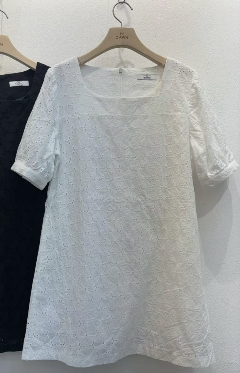 ATTIC韓國東大門直郵女裝新款人氣推薦職業熱賣連衣裙鏤空ATTIC連衣裙圖色2