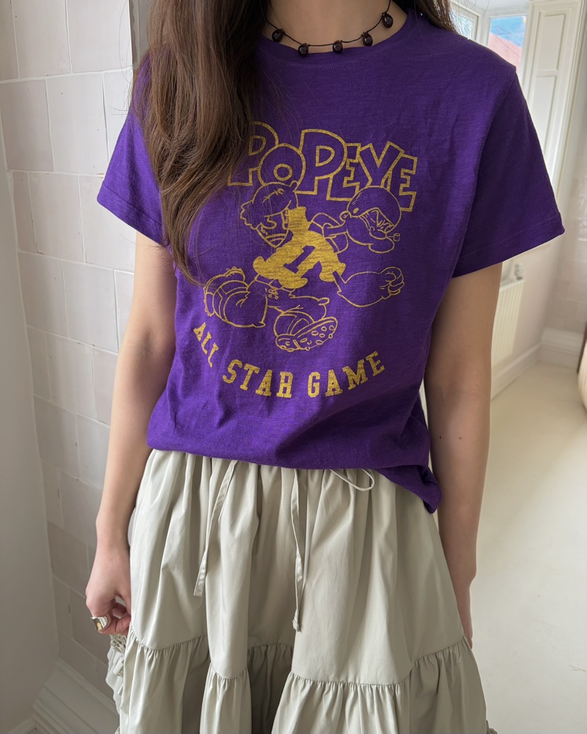 PEBBLE韓國代購女裝新款熱賣休閑人氣推薦職業T恤大力水手PEBBLET恤