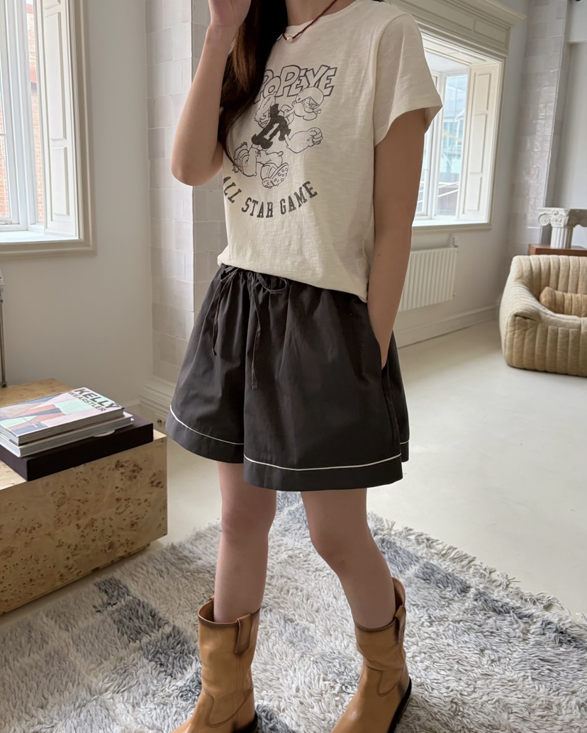 PEBBLE韓國代購女裝新款熱賣休閑人氣推薦職業T恤大力水手PEBBLET恤