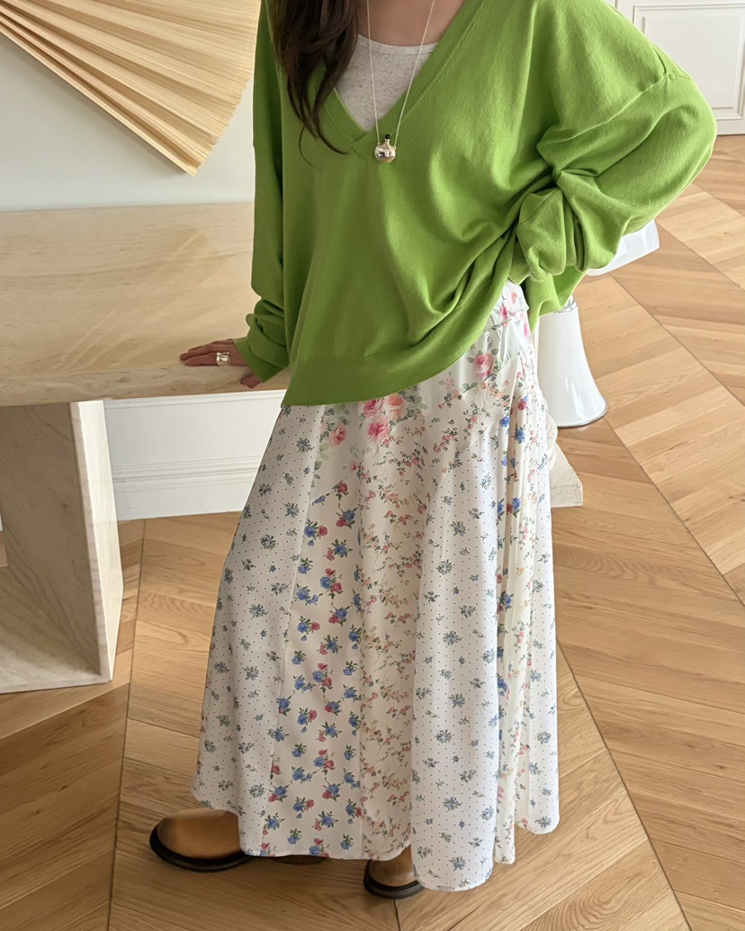 PEBBLE韓國代購女裝新品26春夏推薦人氣熱賣休閑時尚長裙PEBBLE長裙