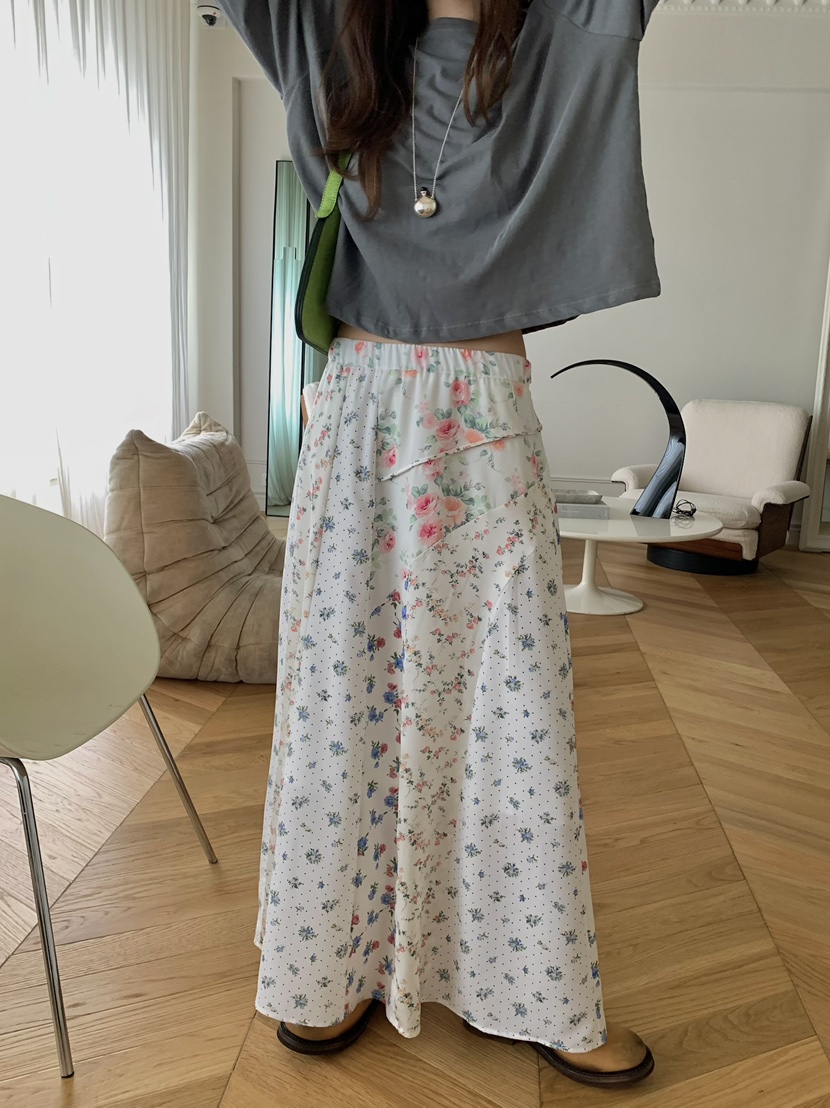 PEBBLE韓國代購女裝新品26春夏推薦人氣熱賣休閑時尚長裙PEBBLE長裙