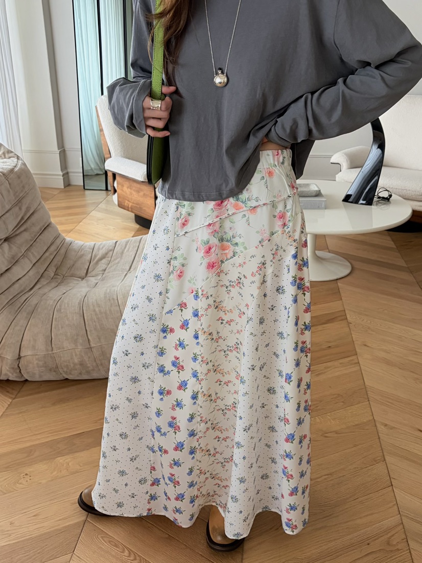 PEBBLE韓國代購女裝新品26春夏推薦人氣熱賣休閑時尚長裙PEBBLE長裙