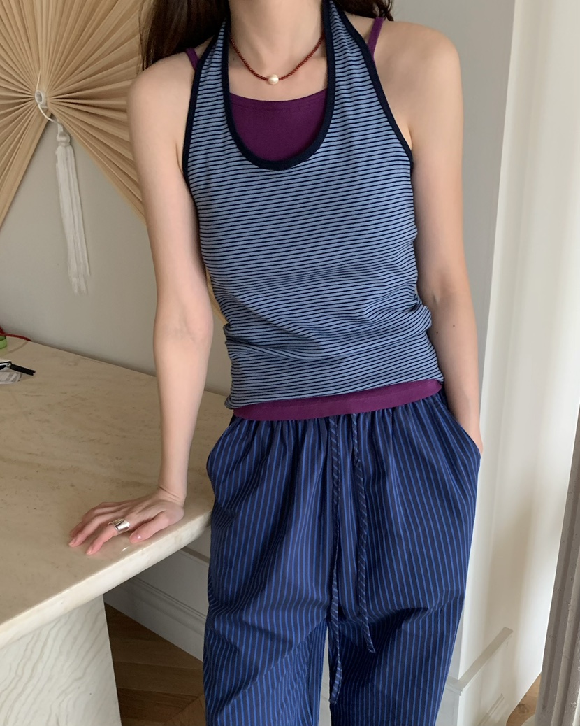 PEBBLE韓國代購女裝新品熱賣推薦人氣26春夏職業吊帶背心PEBBLE吊帶/背心