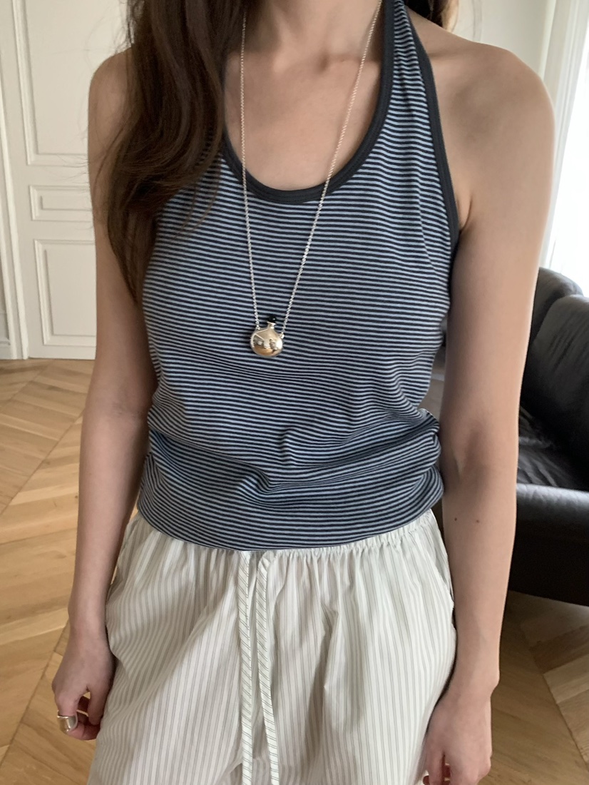 PEBBLE韓國代購女裝新品熱賣推薦人氣26春夏職業吊帶背心PEBBLE吊帶/背心