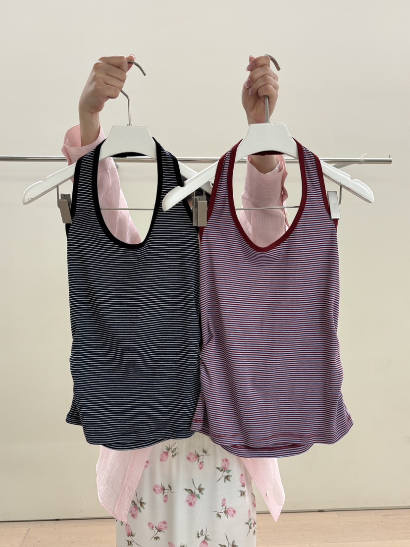 PEBBLE韓國代購女裝新品熱賣推薦人氣26春夏職業吊帶背心PEBBLE吊帶/背心