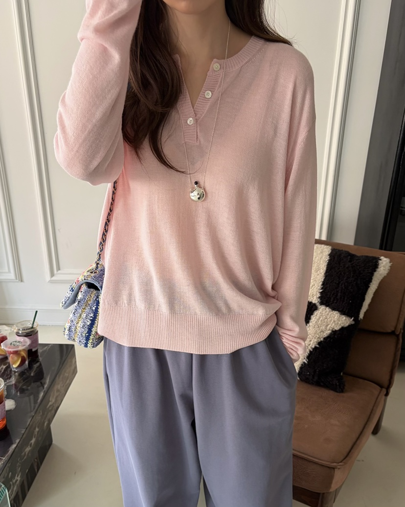 PEBBLE韓國代購女士新款人氣推薦職業26春夏熱賣時尚針織衫PEBBLE針織衫