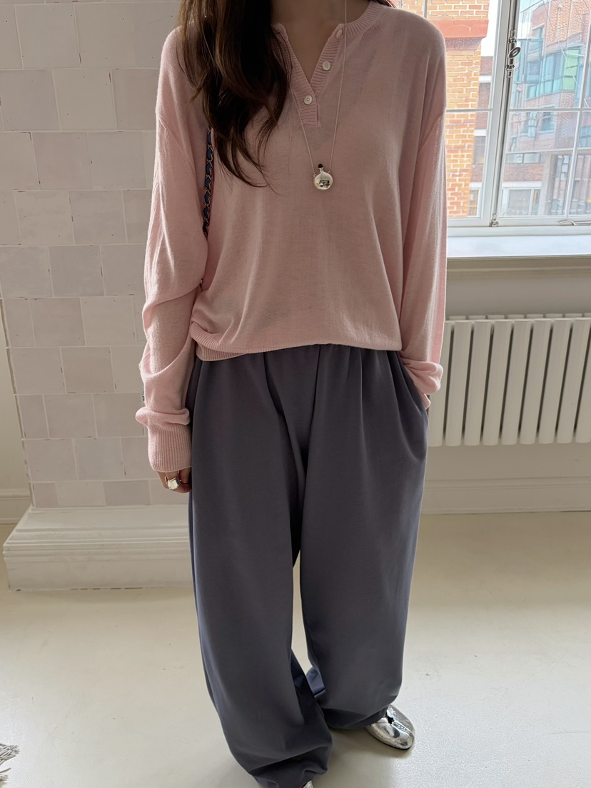 PEBBLE韓國代購女士新款人氣推薦職業26春夏熱賣時尚針織衫PEBBLE針織衫