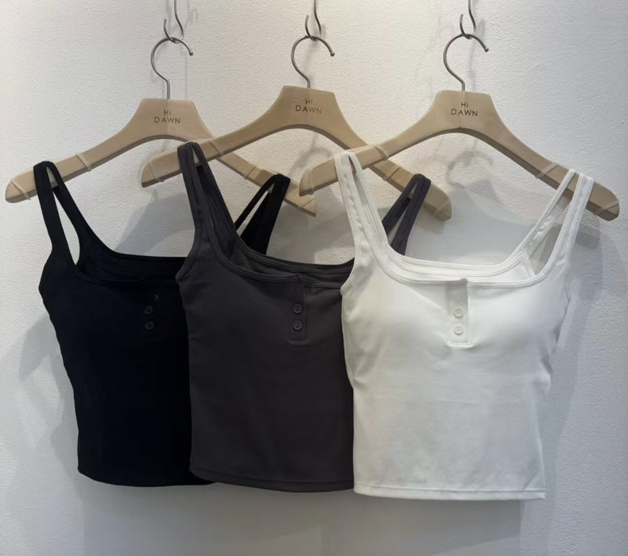 ATTIC韓國直郵實拍女士新品26春夏時尚推薦人氣職業吊帶背心ATTIC吊帶/背心圖色2左二色