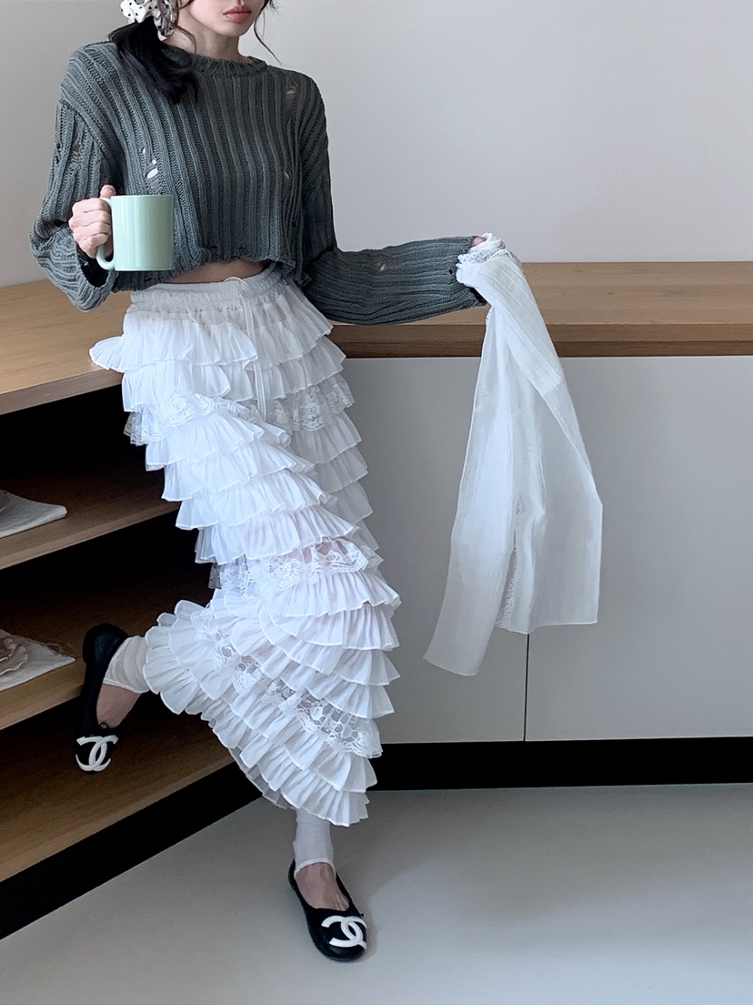 VERANDA韓國東大門直郵女士新款休閑26春夏時尚職業熱賣長裙VERANDA長裙