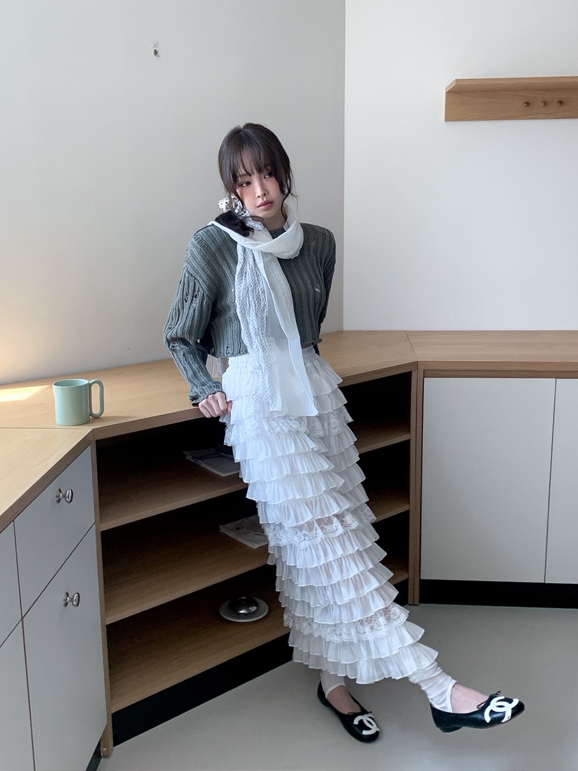 VERANDA韓國東大門直郵女士新款休閑26春夏時尚職業熱賣長裙VERANDA長裙