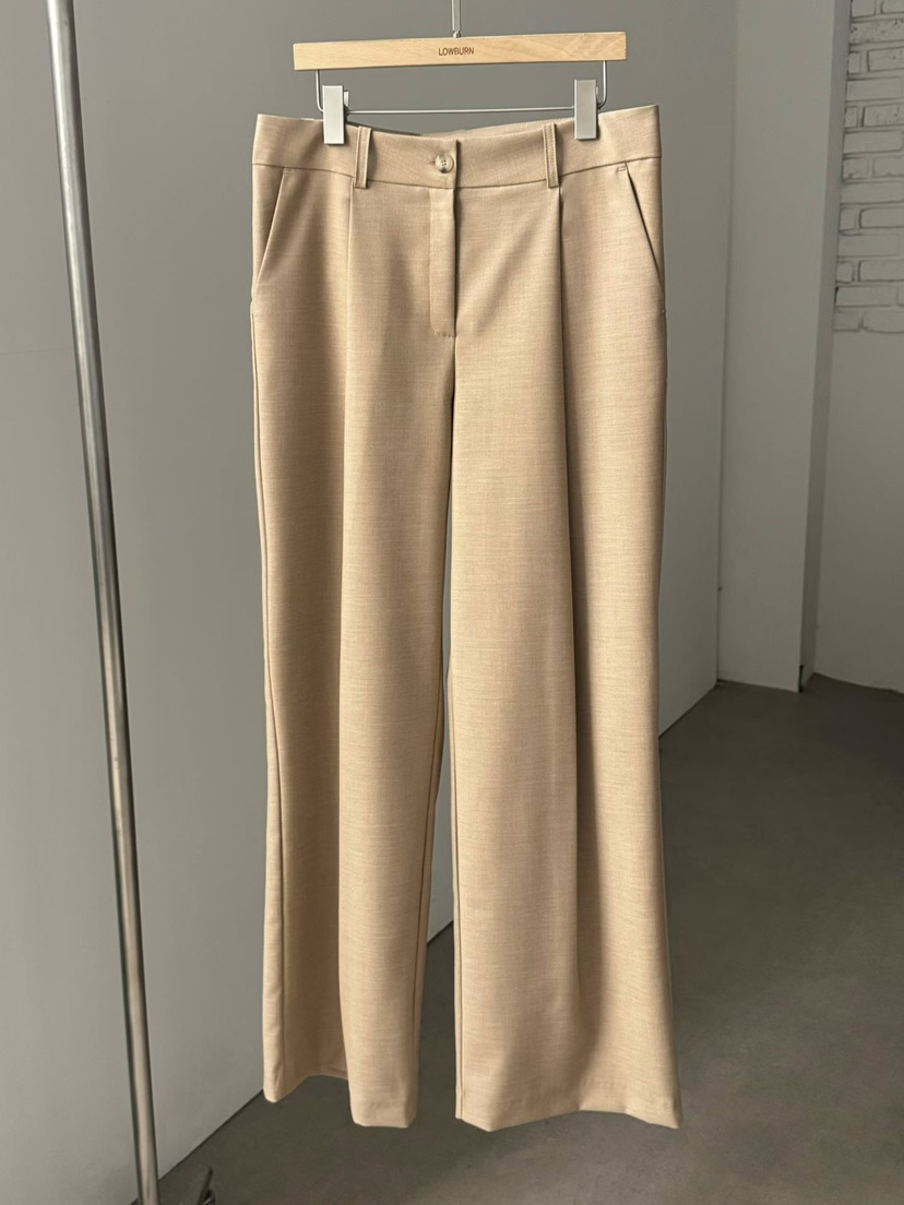 LOWBURN韓國東大門直郵女士新品熱賣休閑推薦人氣職業休閑褲LOWBURN休閑褲圖色1