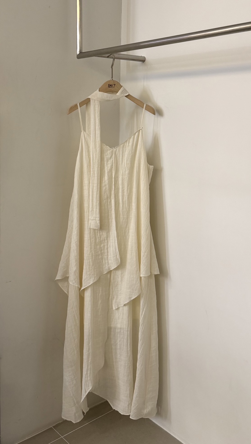 TWENTY FOUR SEVEN24-7韓國直郵女士新款26春夏連衣裙含脖帶TEWNTY FOUR SEVEN24-7連衣裙圖色1