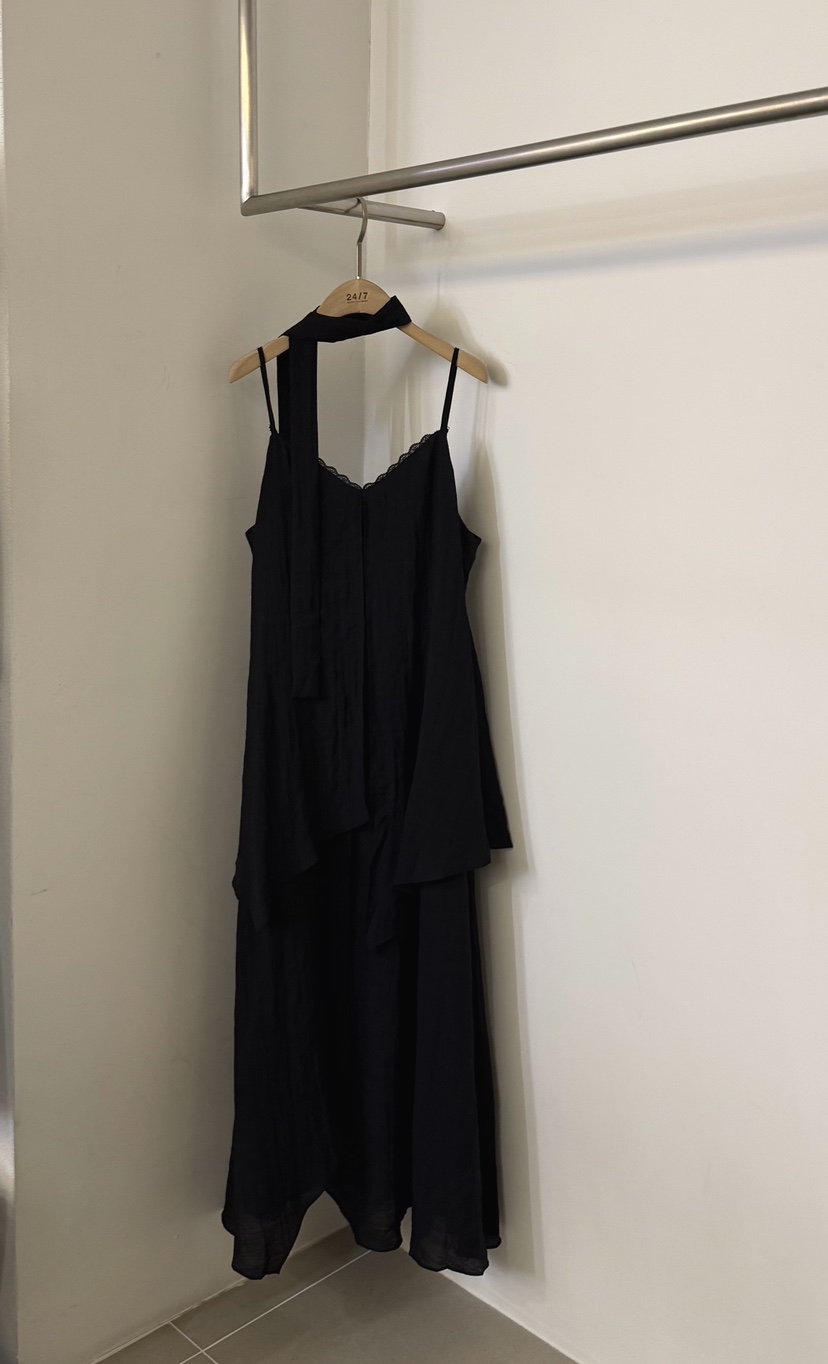 TWENTY FOUR SEVEN24-7韓國直郵女士新款26春夏連衣裙含脖帶TEWNTY FOUR SEVEN24-7連衣裙圖色2