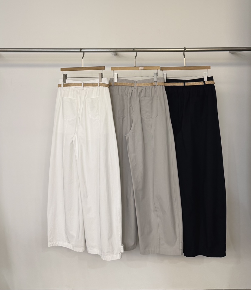 TWENTY FOUR SEVEN24-7韓國東大門直郵女士新款26春夏休閑褲不含腰帶TEWNTY FOUR SEVEN24-7休閑褲