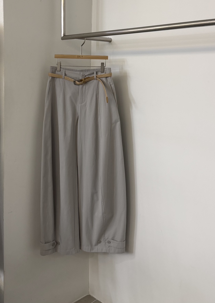 TWENTY FOUR SEVEN24-7韓國東大門直郵女士新款26春夏休閑褲不含腰帶TEWNTY FOUR SEVEN24-7休閑褲圖色2