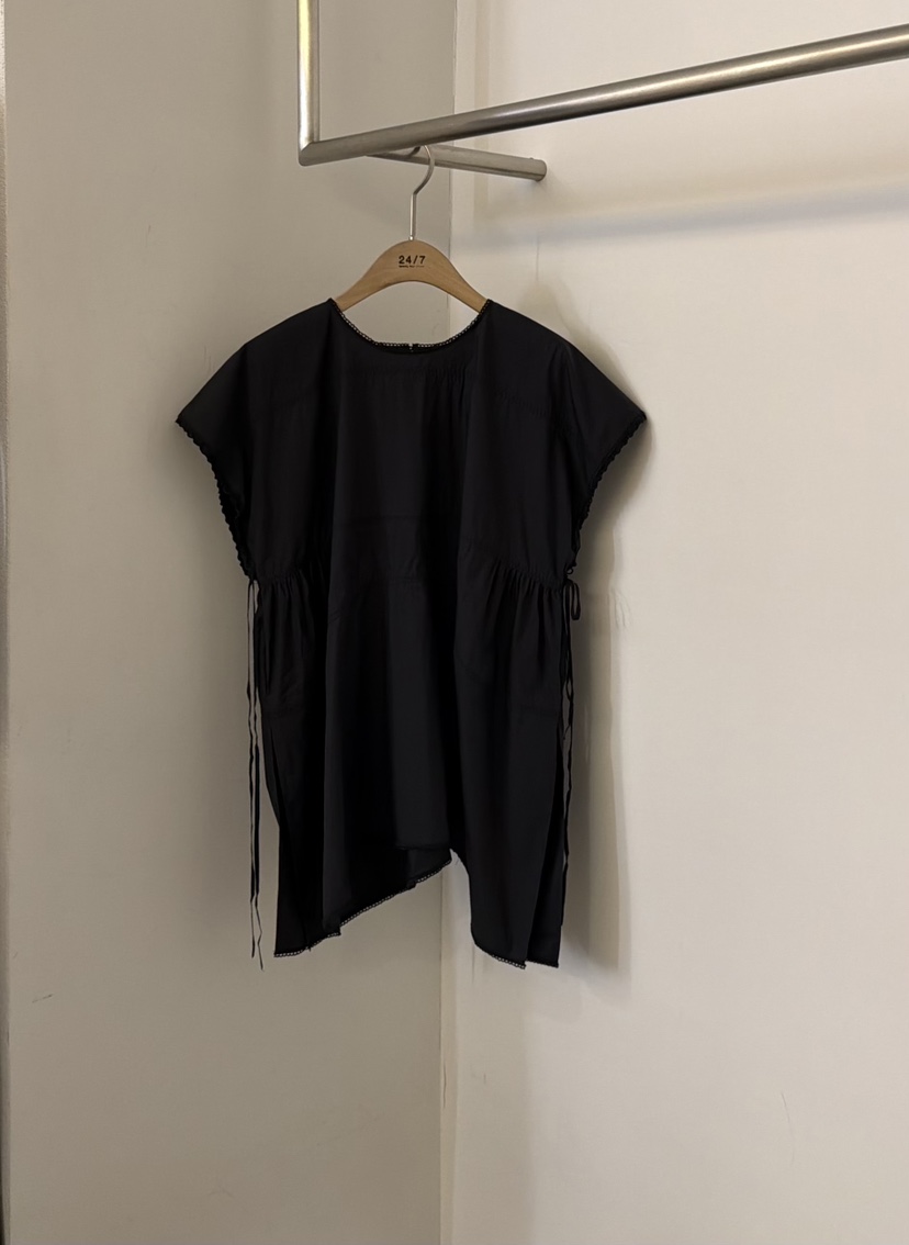 TWENTY FOUR SEVEN24-7韓國直郵實拍女士新款熱賣襯衫蕾絲衫TEWNTY FOUR SEVEN24-7襯衫/蕾絲衫圖色2黑色