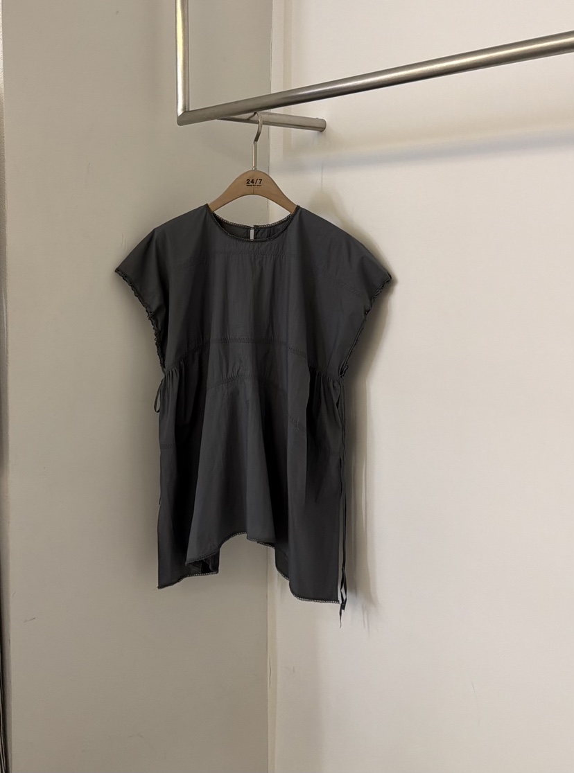 TWENTY FOUR SEVEN24-7韓國直郵實拍女士新款熱賣襯衫蕾絲衫TEWNTY FOUR SEVEN24-7襯衫/蕾絲衫圖色3墨色