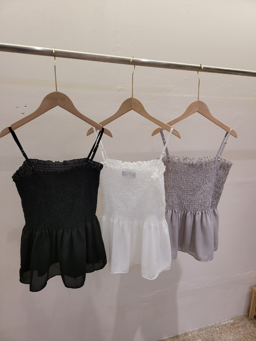 THE OTHER韓國東大門直郵女裝新款人氣熱賣職業吊帶背心THE OTHER吊帶/背心