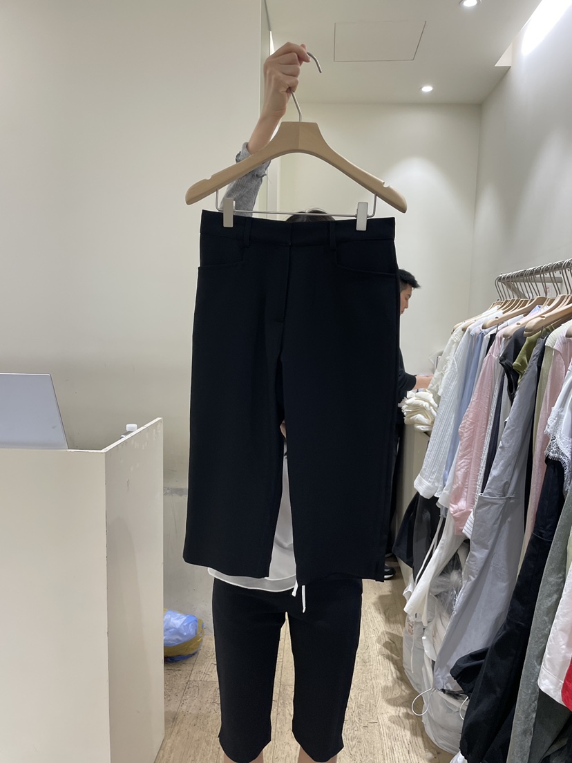 FLOWER-L韓國東大門代購女士新款26春夏推薦休閑短褲七分褲FLOWER-L短褲