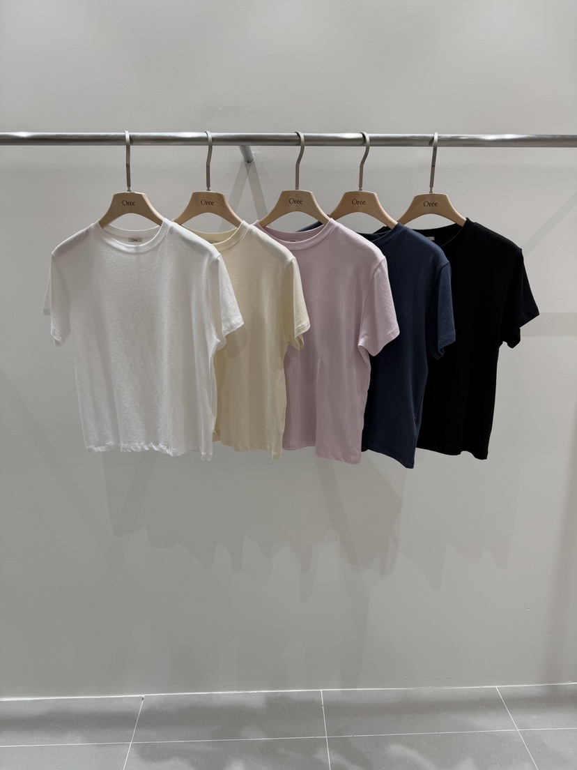 OREE韓國代購女士新品熱賣休閑時尚人氣推薦26春夏職業T恤OREET恤
