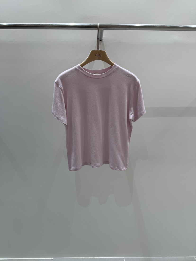 OREE韓國代購女士新品熱賣休閑時尚人氣推薦26春夏職業T恤OREET恤圖色1