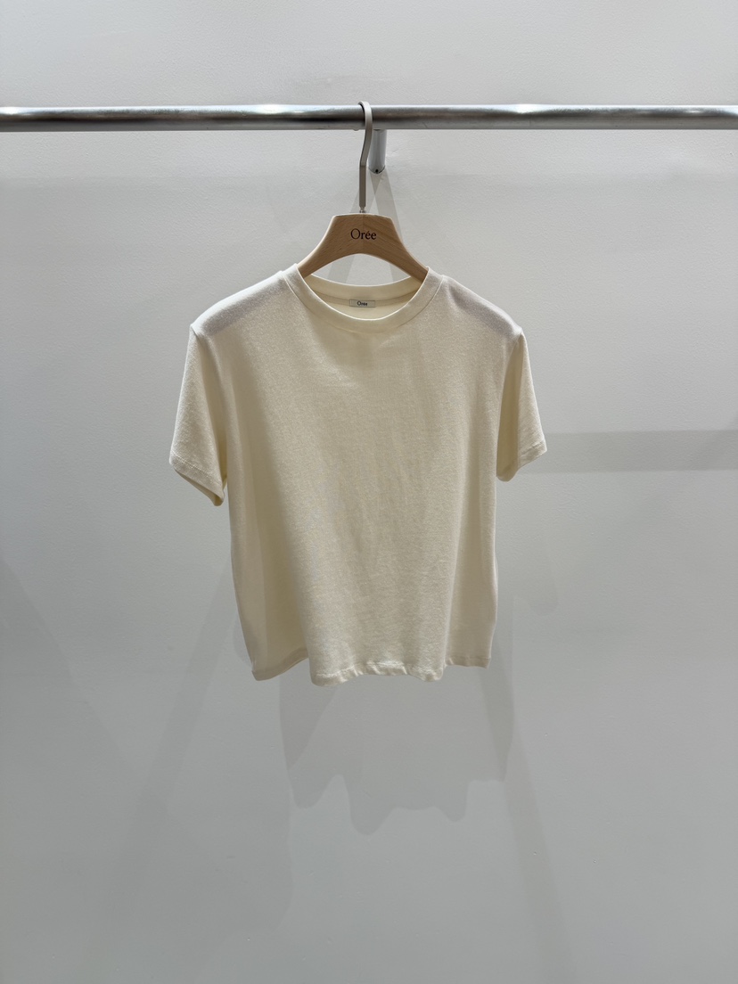 OREE韓國代購女士新品熱賣休閑時尚人氣推薦26春夏職業T恤OREET恤圖色3