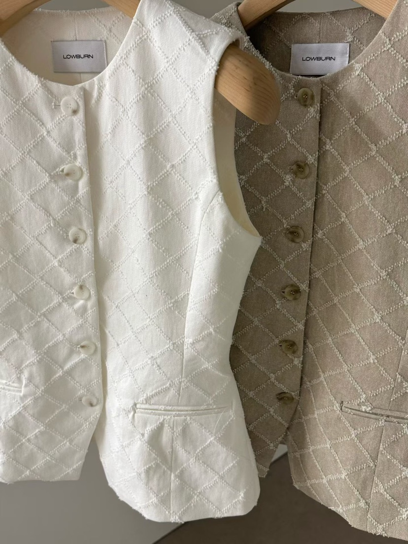 LOWBURN韓國東大門代購女裝新款職業人氣時尚推薦休閑馬甲LOWBURN馬甲