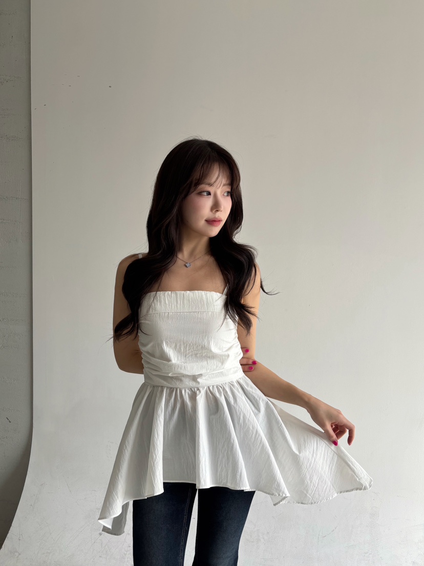 TOO HOT韓國直郵女裝新款26春夏職業熱賣休閑人氣吊帶背心TOO HOT吊帶/背心