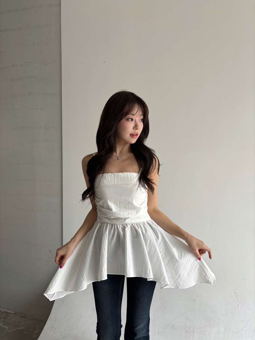 TOO HOT韓國直郵女裝新款26春夏職業熱賣休閑人氣吊帶背心TOO HOT吊帶/背心