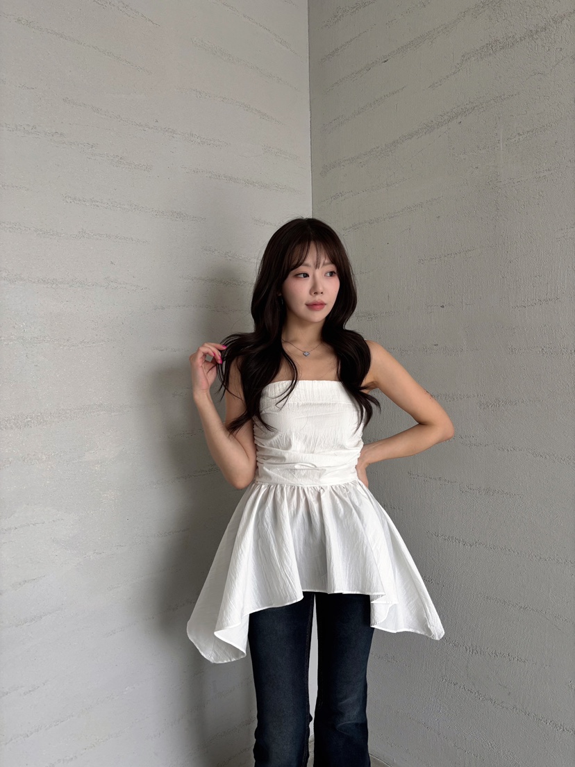 TOO HOT韓國直郵女裝新款26春夏職業熱賣休閑人氣吊帶背心TOO HOT吊帶/背心