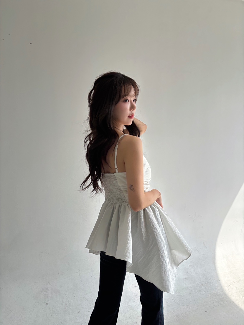 TOO HOT韓國直郵女裝新款26春夏職業熱賣休閑人氣吊帶背心TOO HOT吊帶/背心