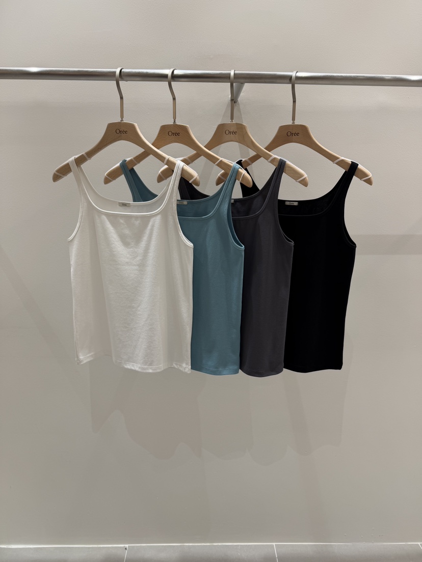 OREE韓國代購女裝新品職業熱賣人氣26春夏休閑推薦吊帶背心OREE吊帶/背心